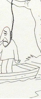 Phillipines cartoon, suicide (kill himself)