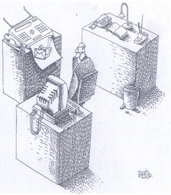 Cuba cartoon, dove Fax