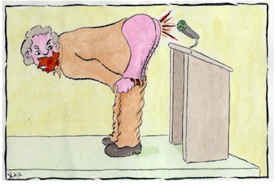 &nbsp;&nbsp; Yugoslavia cartoon, free speech