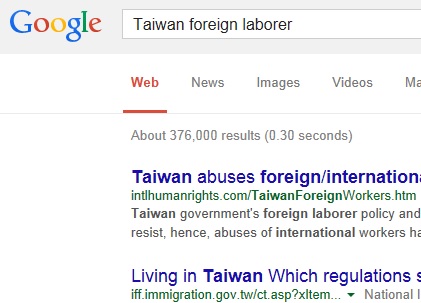 xW~foreign laborer in Taiwan